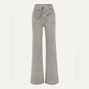 Ulla Johnson - Wade Tie Waist Wide Leg Jeans - Size 4